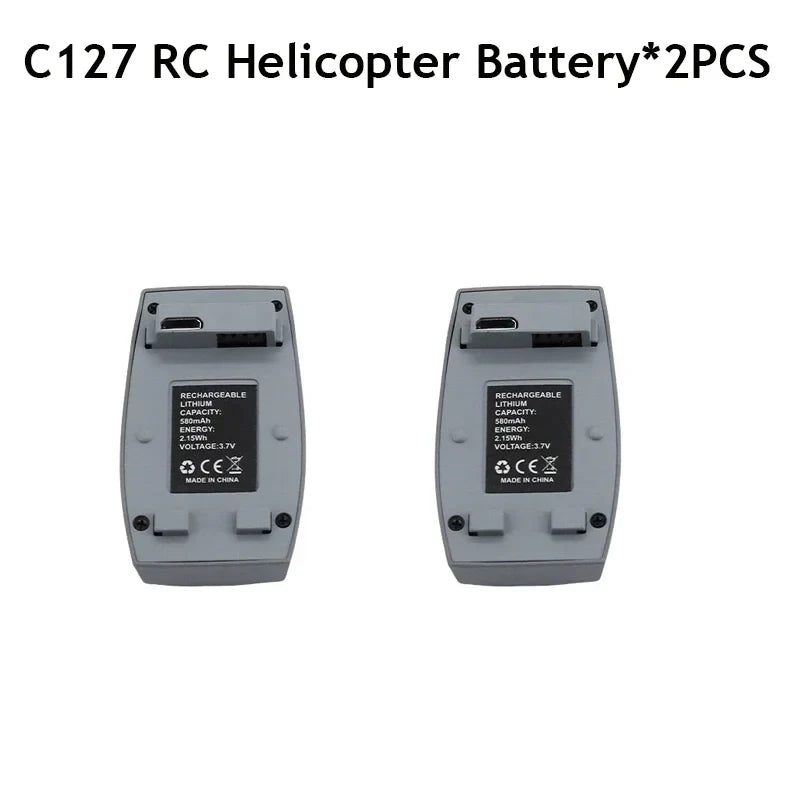 3.7V 580mah Li Polyme Rechargeable Battery For RC ERA C127 Sentry Eachine E110 4CH Spy Camera Electric Remote Control Helicopter