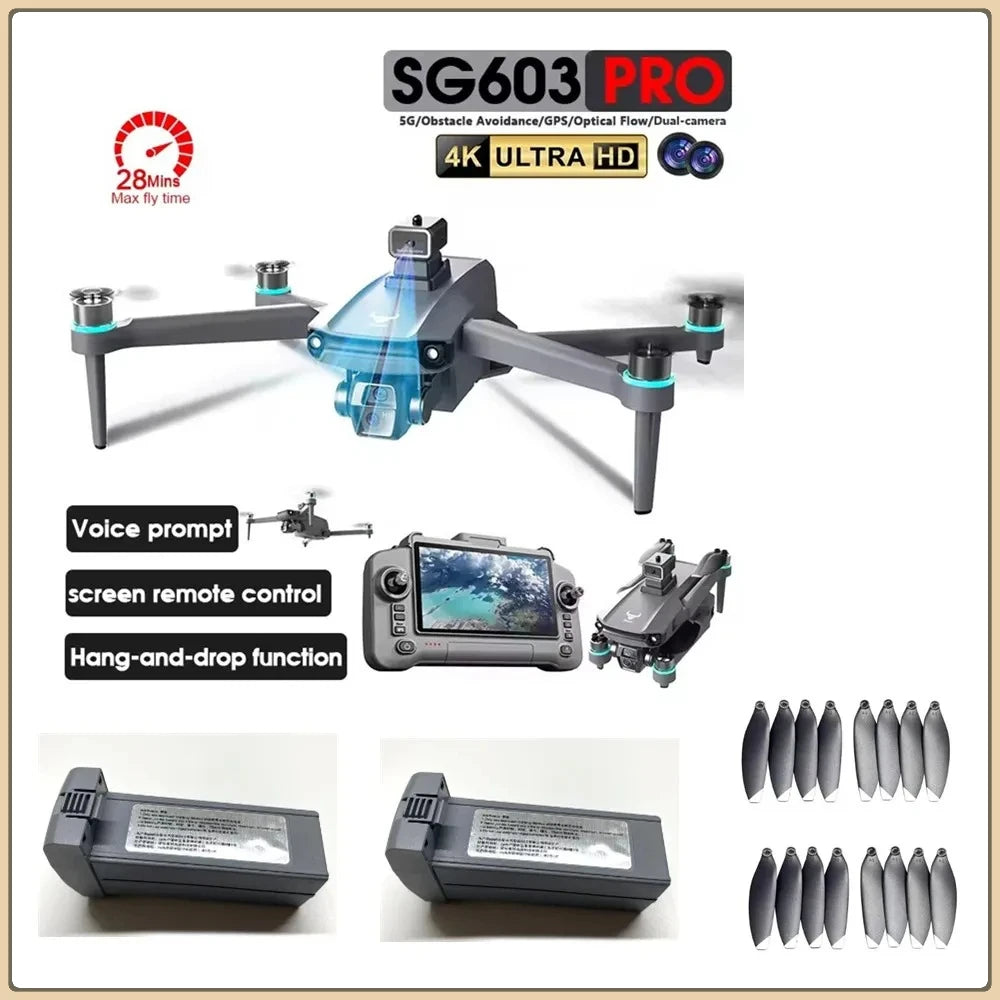 SG603 PRO Drone Battery 7.6v 3800mAh / Propeller Blade / Use For SG603  PRO Drone Parts SG603 PRO Battery