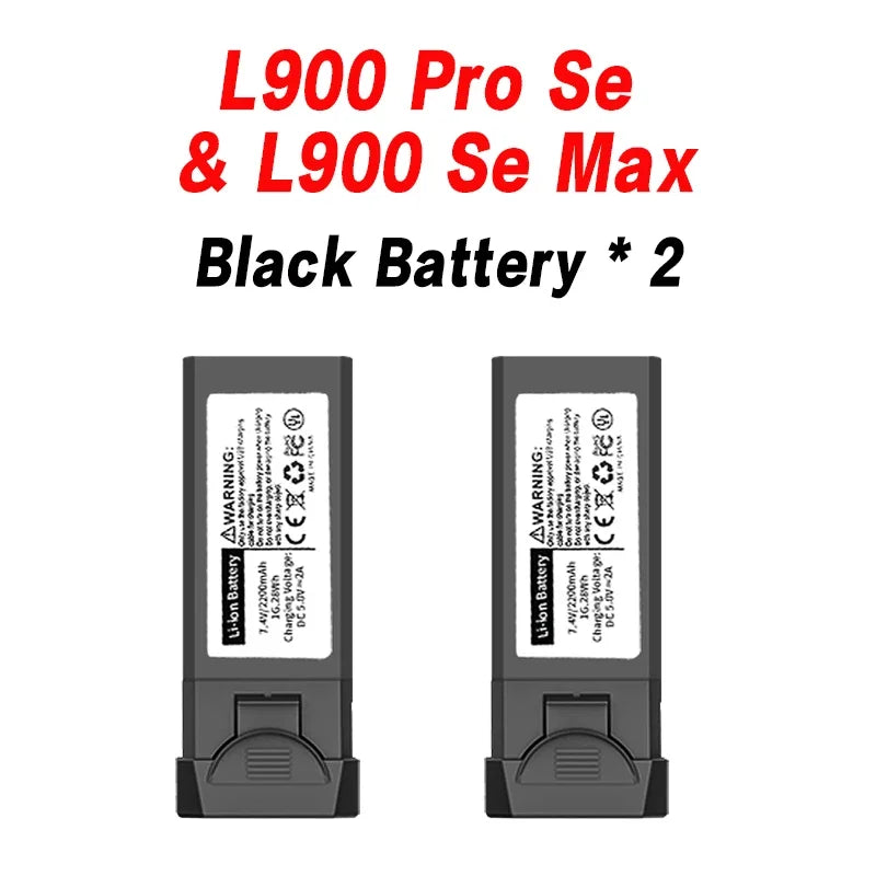 LYZRC L900 Pro Se Battery 7.4V 2200mAh L900 Se Max Original Battery L900 Prose/Semax Spare Rc Drone Quadcopter Accessories Parts