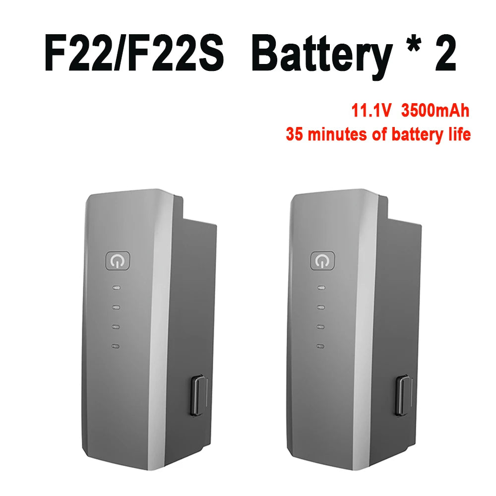 Original SJRC F22 S2 PRO+ 4K Drone Battery F22/F22S 11.1V 3500mAh Battery For F22 S2 PRO+ Camera Drone Lipo Battery Accessories