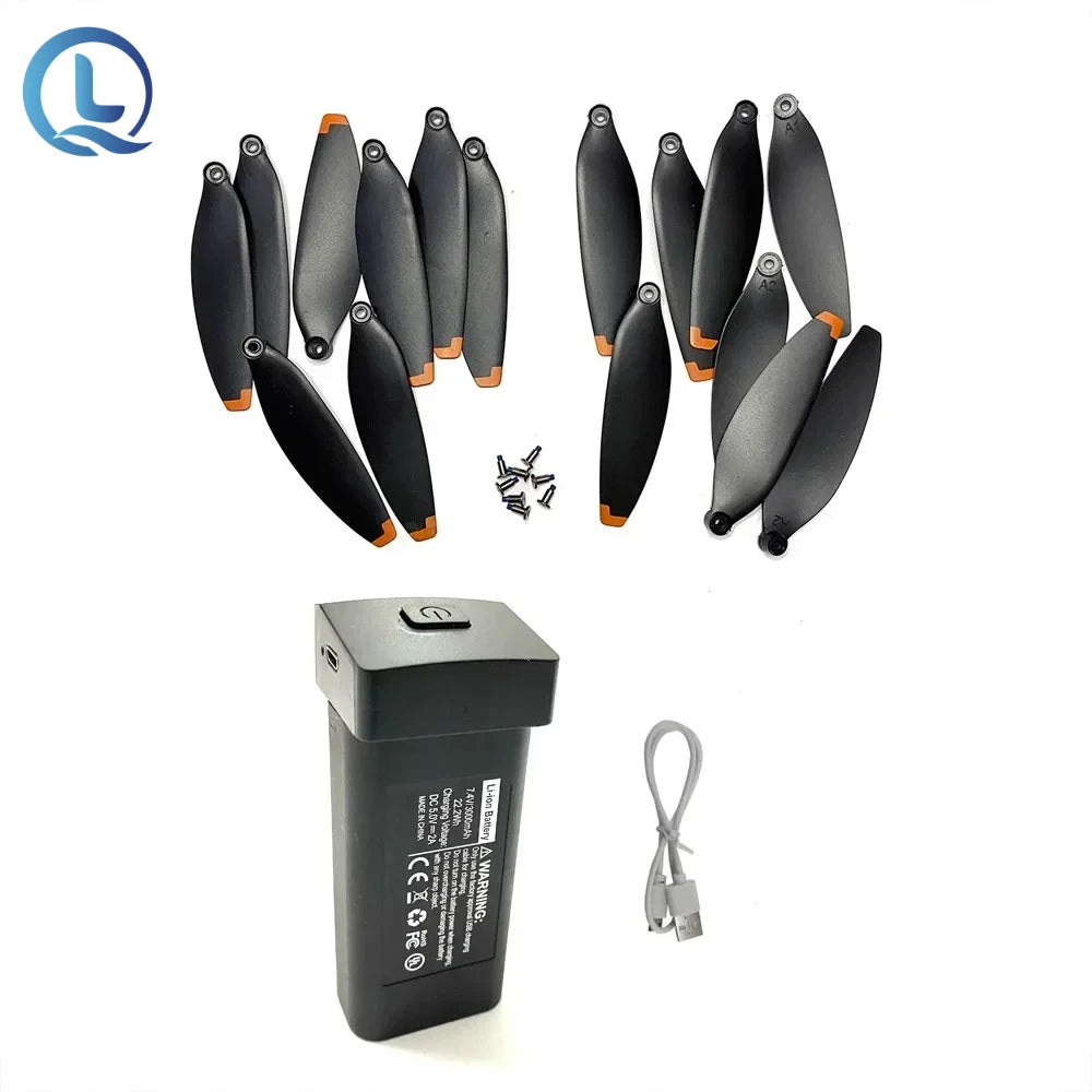 S135 7.4V 3000mAh Battery S135pro Propeller  Obstacle Avoidance Dron BladesM218 AE3 MAX GPS Drone Parts