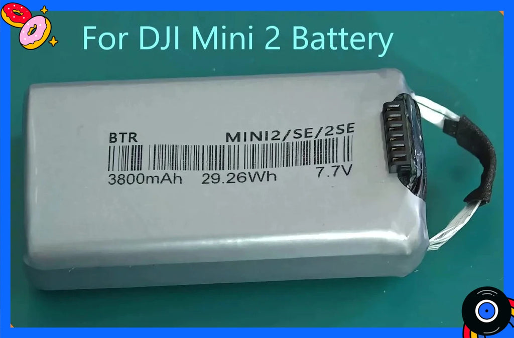 new TOP 4200mAh Capacity Refit 3800mAh Rechargeable Intelligent Flight Battery for DJI MINI2/MINI SE/Mini 4K  battery diy parts