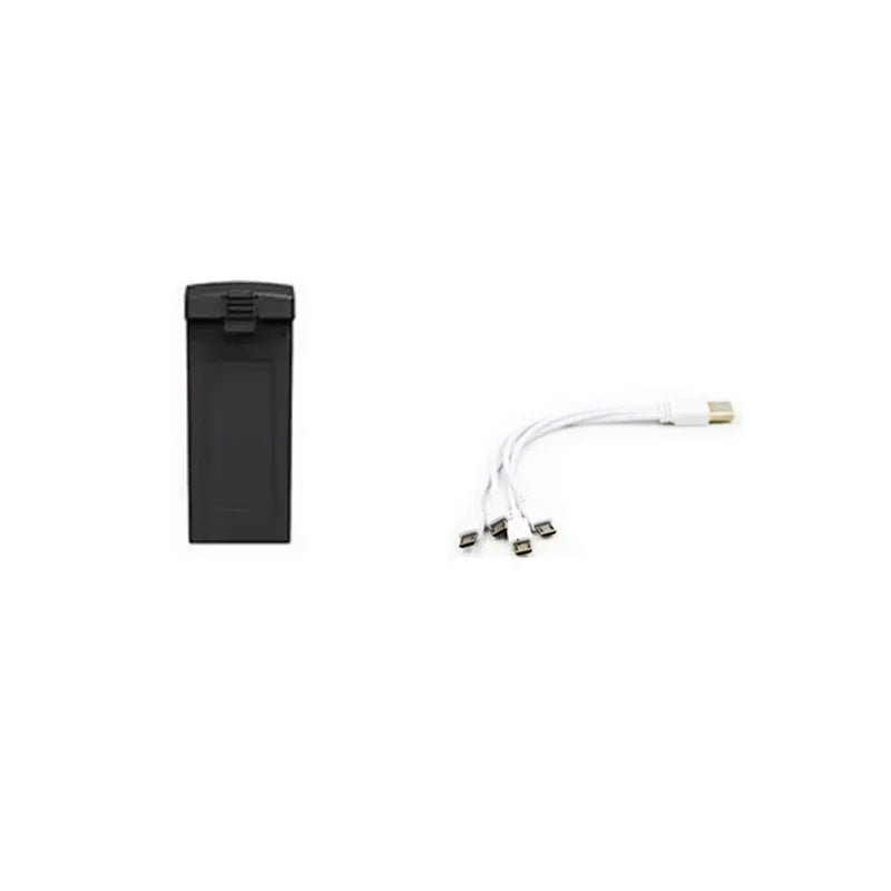 SG109 MAX RC Drone Spare Parts - 3.7V 2000mAh Replacement Battery + Propellers for SG109MAX Brushless Drone