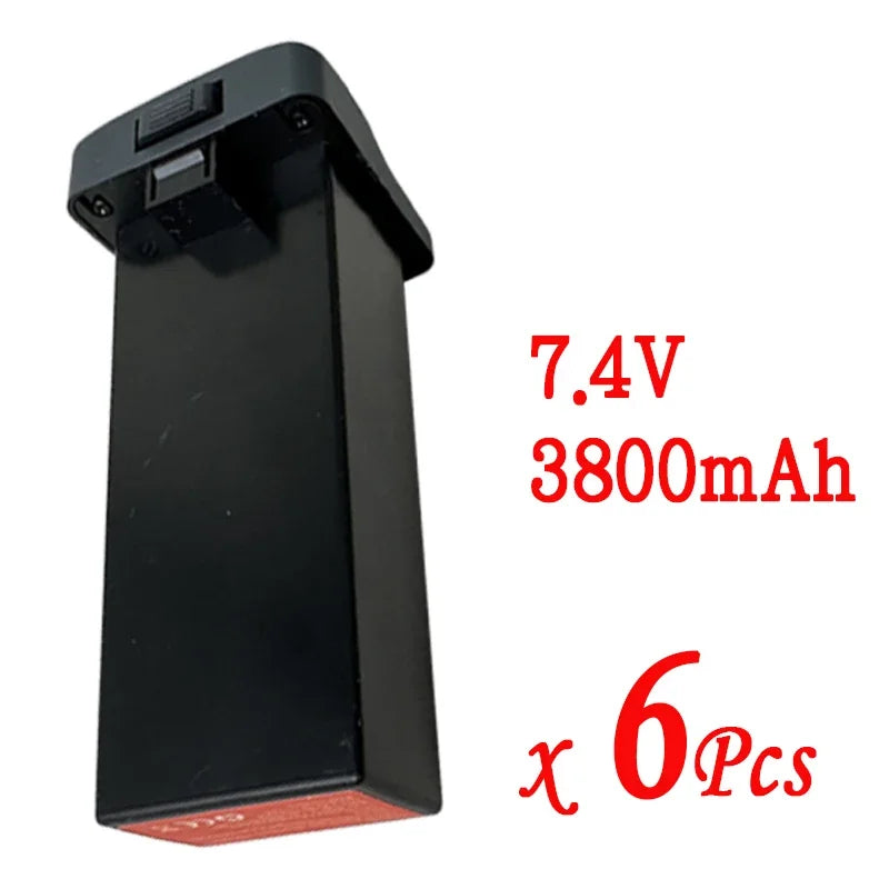 Original 7.4V 3800mAh SG109 Max2 7.4V 2200mAh 8K drone battery pack, suitable for spare parts of SG109Max2 GPS RC quadcopter
