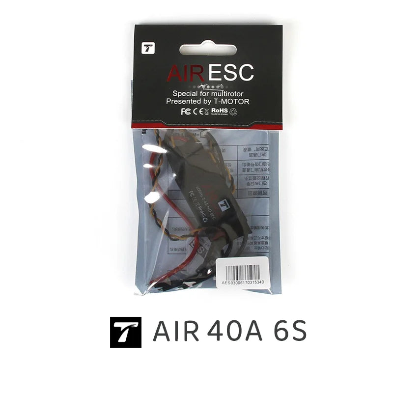 AIR 40A ESC 2-6S T-Motor  Electronic Speed Controller Brushless Motor 600HZ No BEC for Multicopter