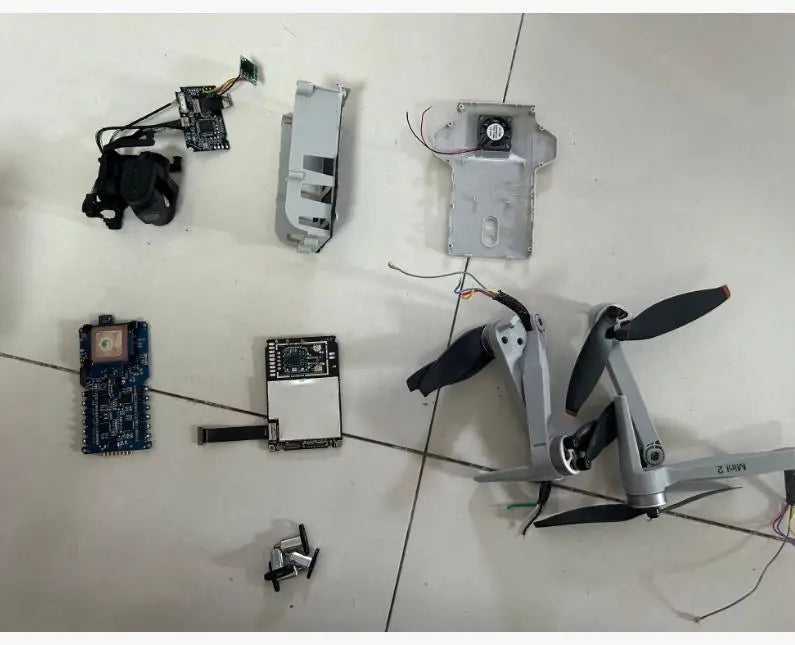 C-Fly Faith Mini 2 RC Drone Spare Part Lower Upper Shell Receiver GPS Propeller Video Chipset 3-Axis Gimbal Camera Arm Motor Set