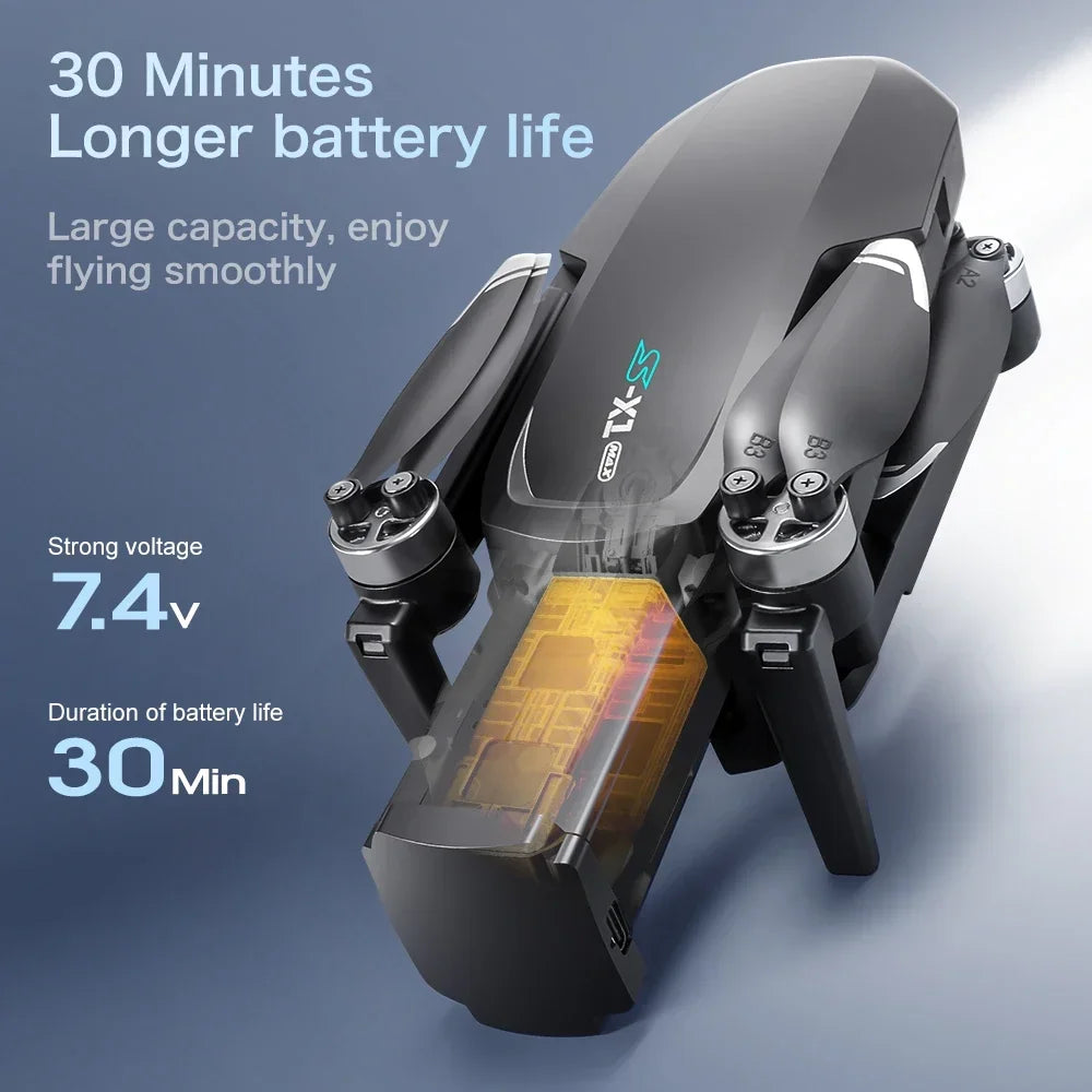 S-X1 MAX GPS Drone Battery 7.4V 1600mAh Battery for S X1 MAX GPS Drone Parts