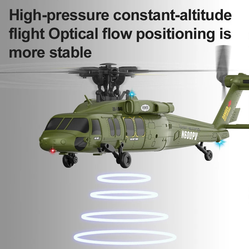 K200  RC Helicopter 6CH Brushless Inverted Flight Stunt Remote-Control Helicopter with 6axis Gyro Plane with Foam Box