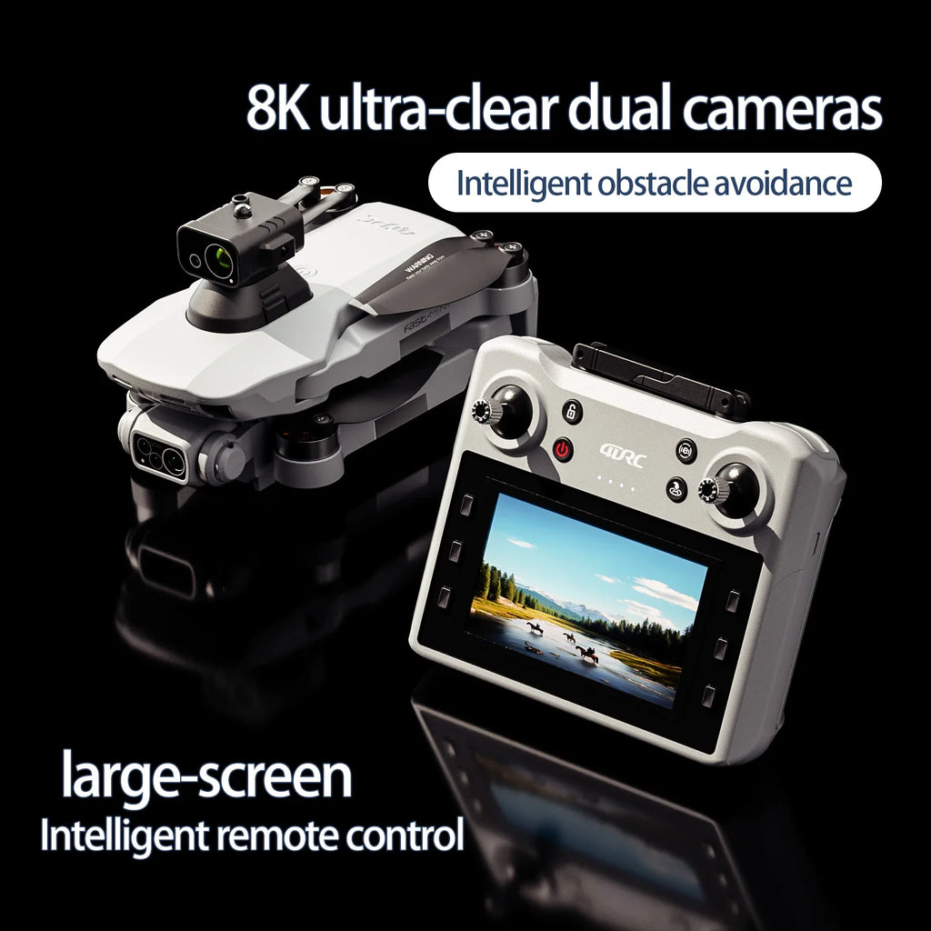 4DRC F8 PRO/MAX 8K Professional Drone with GPS HD Camera 5G WIFI FPV UAV Remote Control RC Quadcopter for Aerial Photography