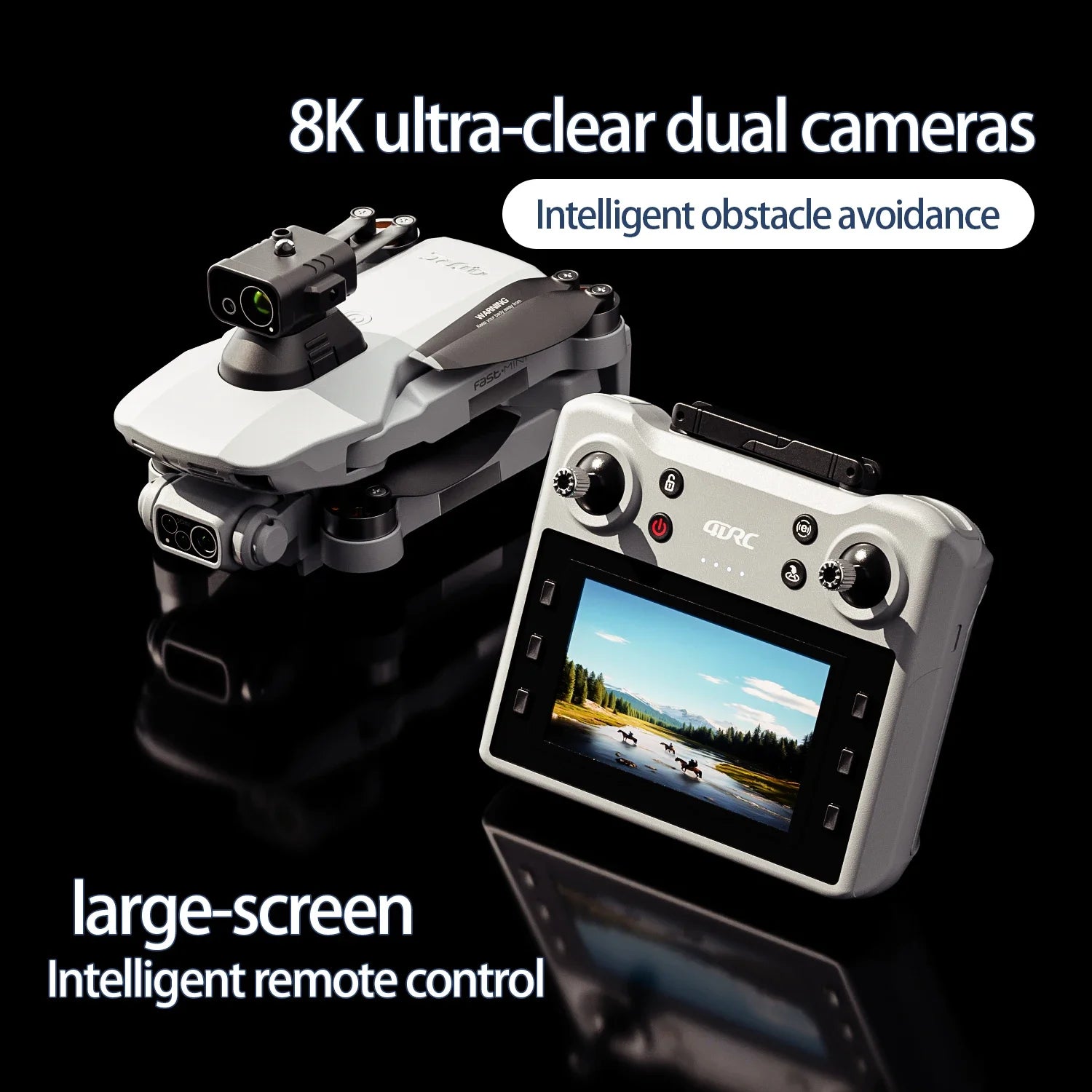 4DRC F8 PRO/MAX 8K Professional Drone with GPS HD Camera 5G WIFI FPV UAV Remote Control RC Quadcopter for Aerial Photography