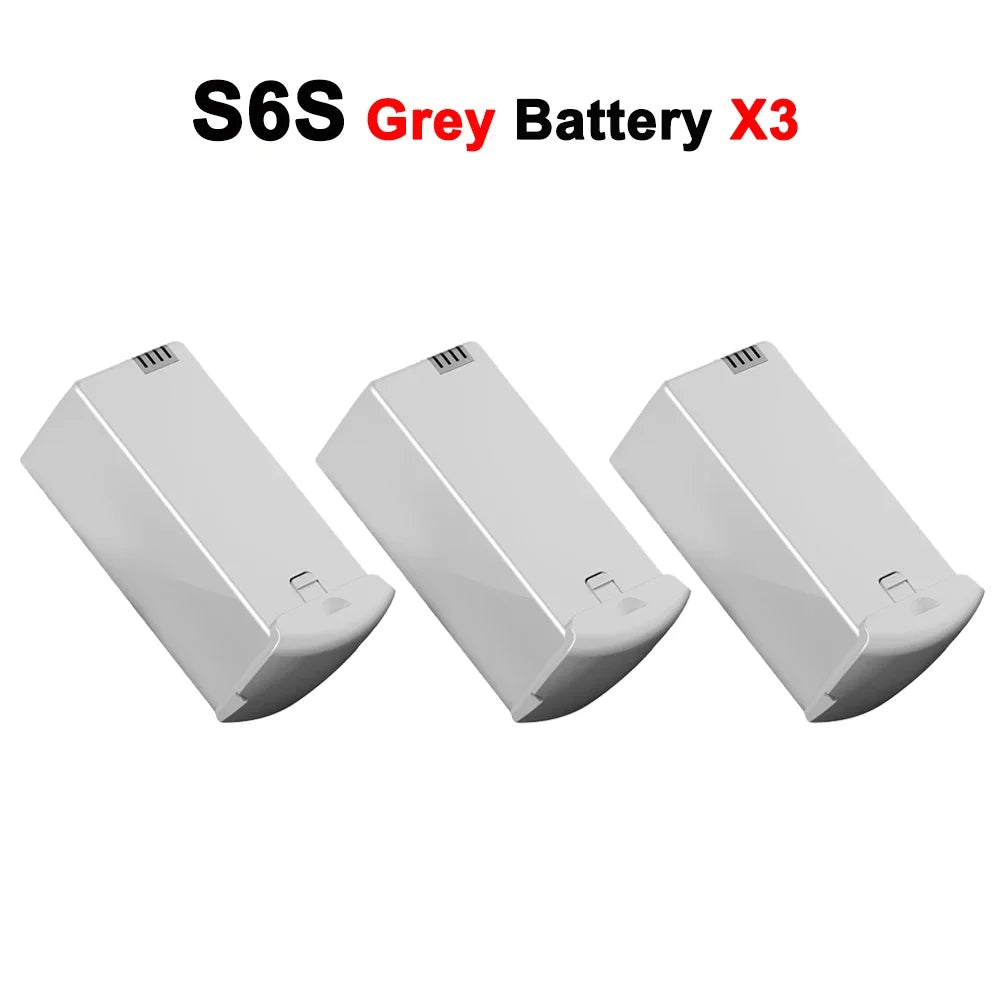Wholesale Original LSRC S6S Drone Battery 7.4V 1600mAh For S6S MINI Dron Battery Lipo Battery Accessories S6S Parts