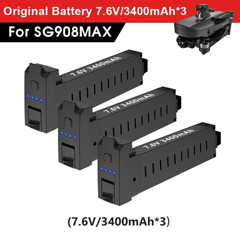 SG908 MAX Drone Original Accessory 3400mAh and 5000mAh Battery for SG908MAX SG908PRO and SG908 Dron