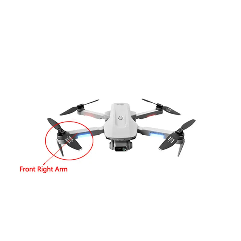 4DRC F8 F-8 GPS Brushless 6K RC Drone Spare Parts 7.4V 2500MAH Battery Propeller Arm With Motor  F8 Accessories And Blades usb