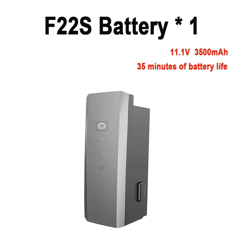 2025 F22 s2/ f22 s3/F22S Drone Battery 3500mAh 35min Flight Time Original Battery F22S Propeller Brand Accessories Spare Parts