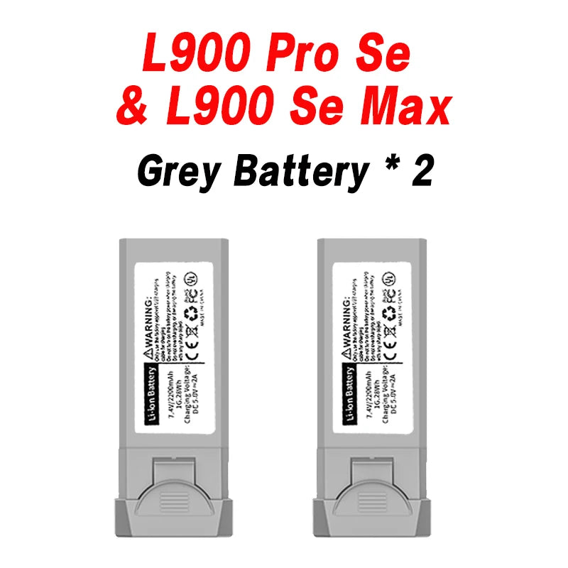 LYZRC L900 Pro Se Battery 7.4V 2200mAh L900 Se Max Original Battery L900 Prose/Semax Spare Rc Drone Quadcopter Accessories Parts