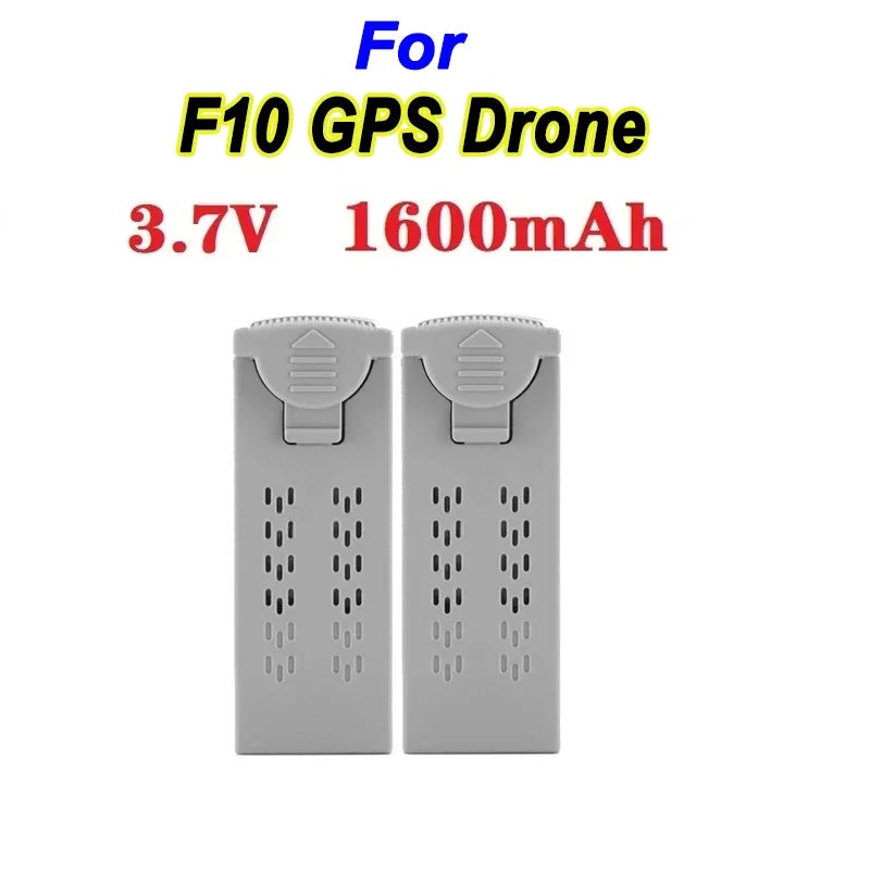 4DRC Original F10 Drone Battery 3.7V 1600mAh For F10 Spare Battery RC Quadcopter F10 Replacement  Accessories Parts