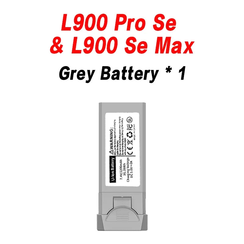 LYZRC L900 Pro Se Battery 7.4V 2200mAh L900 Se Max Original Battery L900 Prose/Semax Spare Rc Drone Quadcopter Accessories Parts