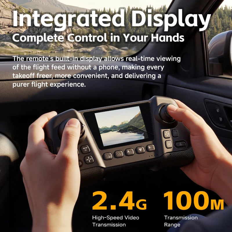 4DRC L2  RC Helicopter 2.4G 6-Aixs Gyroscope 4CH Altitude Hold 8K Aerial Helicopter Toys With Screen Remote for Children Gifts