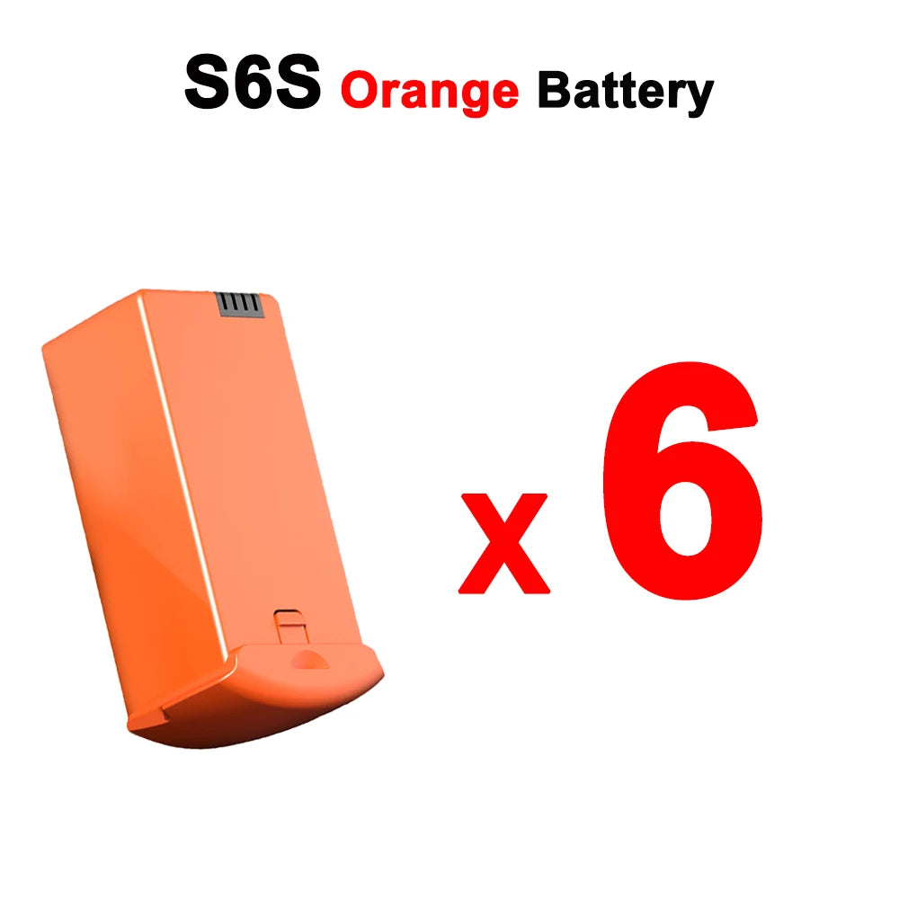 Wholesale Original LSRC S6S Drone Battery 7.4V 1600mAh For S6S MINI Dron Battery Lipo Battery Accessories S6S Parts