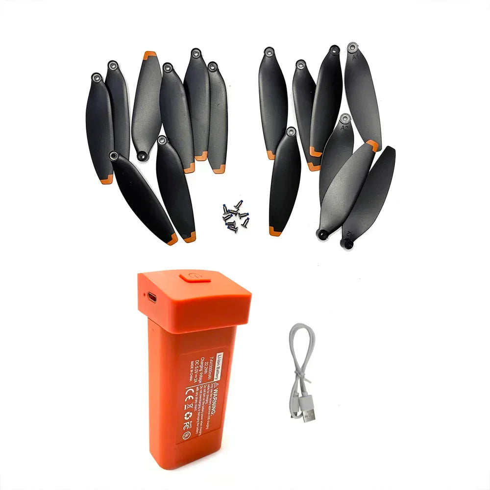 S135 7.4V 3000mAh Battery S135pro Propeller  Obstacle Avoidance Dron BladesM218 AE3 MAX GPS Drone Parts