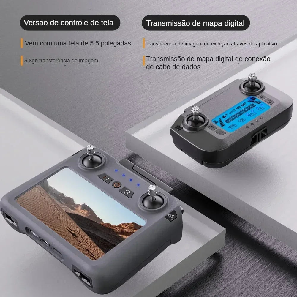 ZLL SG909 SG909MAX Professional Drone With 4K Camera 3-Axis Gimbal 5G 360 Obstacle Avoidance Touch Screen FPV Brushless RC Dron