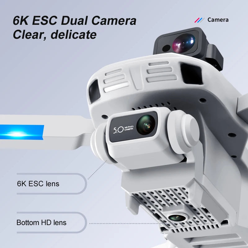 Only 249g 4DRC F8S With Laser Obstacle Avoidance Professional 6K ESC Camera Brushless Motor GPS 5G WIFI FPV RC Drone Quadcopter