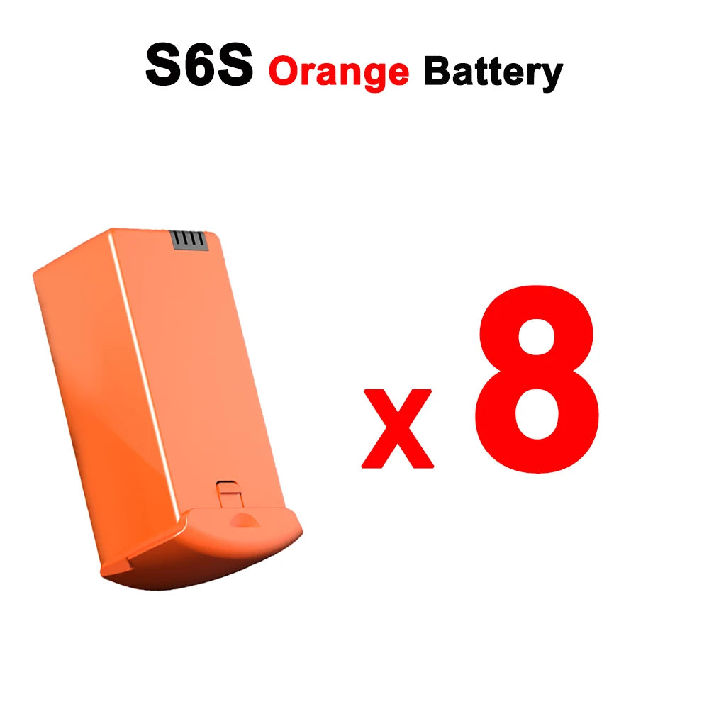 Wholesale Original LSRC S6S Drone Battery 7.4V 1600mAh For S6S MINI Dron Battery Lipo Battery Accessories S6S Parts