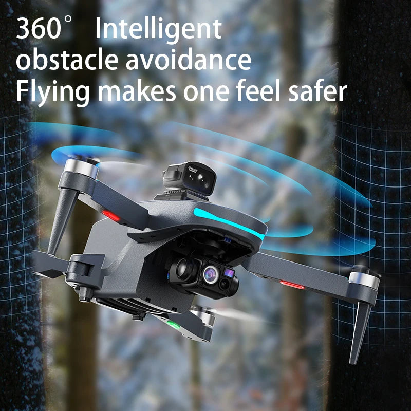 NEW L200 PLUS MAX GPS Drone 5G WiFi FPV 4K HD Camera 3-Axis Gimbal 360 Obstacle Avoidance 249g MINI Brushless RC Quadcopter Toys