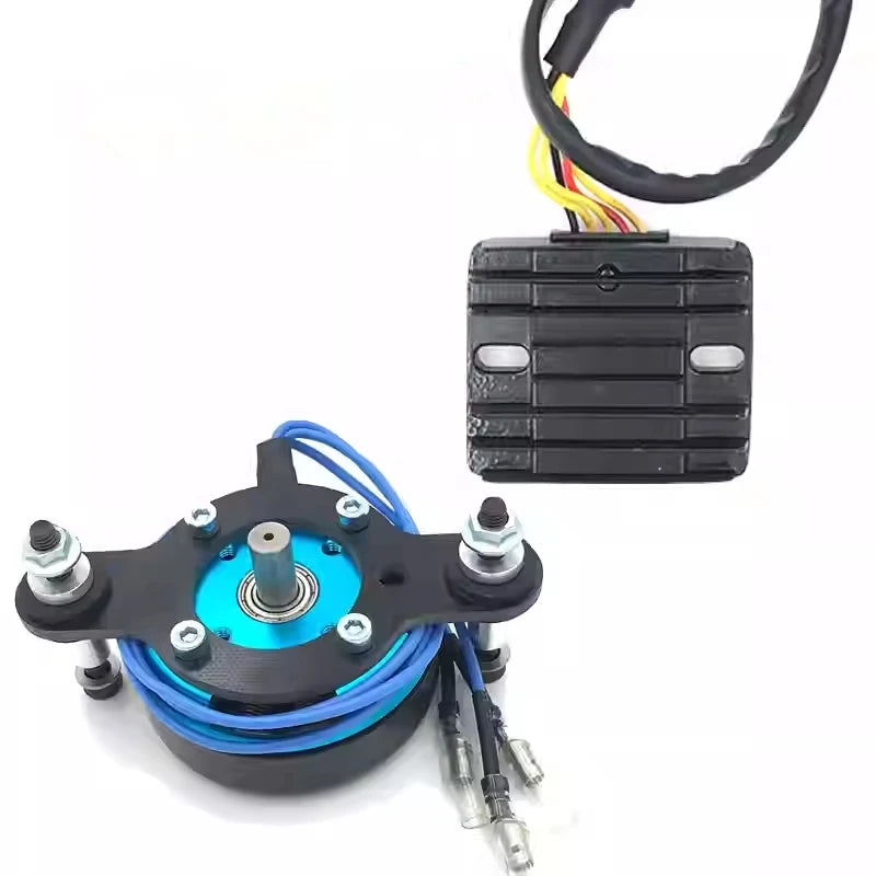 DLE 180W Drone Generator Kit Three-phase Electric Generator Motor with Rectifier Voltage Regulation Module