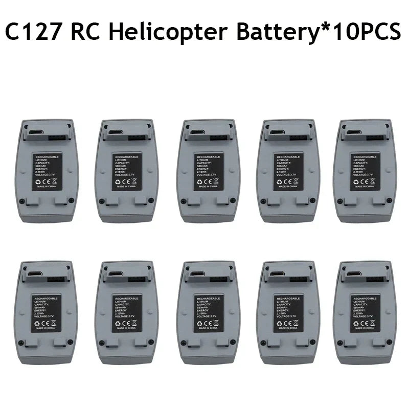 3.7V 580mah Li Polyme Rechargeable Battery For RC ERA C127 Sentry Eachine E110 4CH Spy Camera Electric Remote Control Helicopter