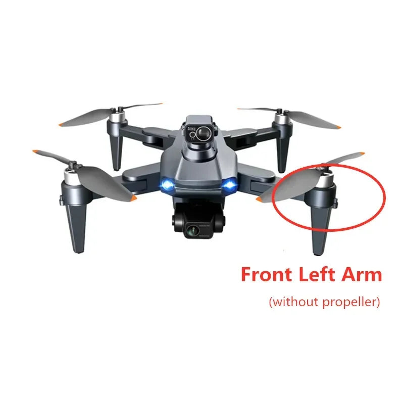 RG106 MAX PRO GPS 4K 6K 8K Professional Brushless RC Quadcopter Drone Parts 7.4V 3800MAH Battery/Propeller/USB/Controller/Arm