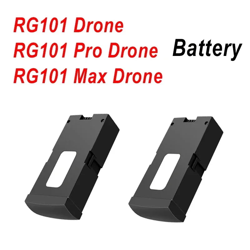 Bateria original para drone RG101 Max e RG101 Pro, 7,4V 3000/3800mAh, acessórios para drone RG101. 