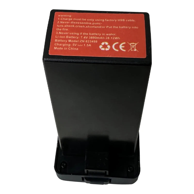 Original 7.4V 3800mAh SG109 Max2 7.4V 2200mAh 8K drone battery pack, suitable for spare parts of SG109Max2 GPS RC quadcopter