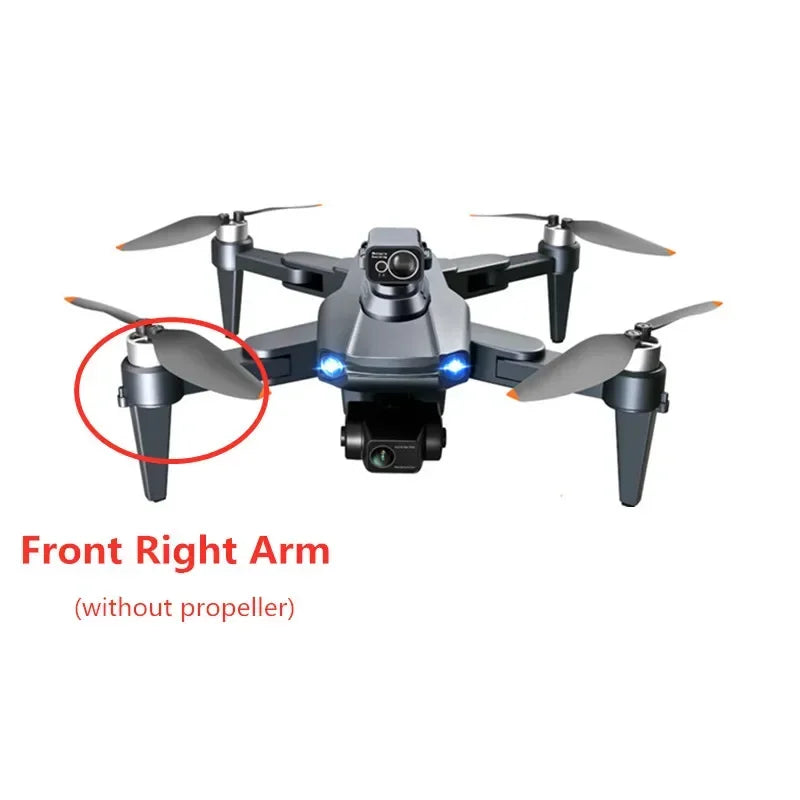 RG106 MAX PRO GPS 4K 6K 8K Professional Brushless RC Quadcopter Drone Parts 7.4V 3800MAH Battery/Propeller/USB/Controller/Arm
