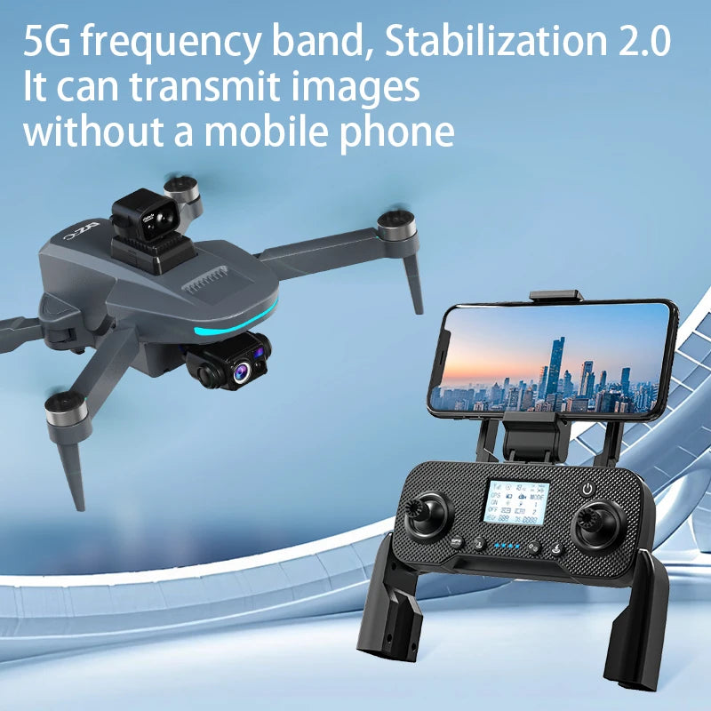 NEW L200 PLUS MAX GPS Drone 5G WiFi FPV 4K HD Camera 3-Axis Gimbal 360 Obstacle Avoidance 249g MINI Brushless RC Quadcopter Toys