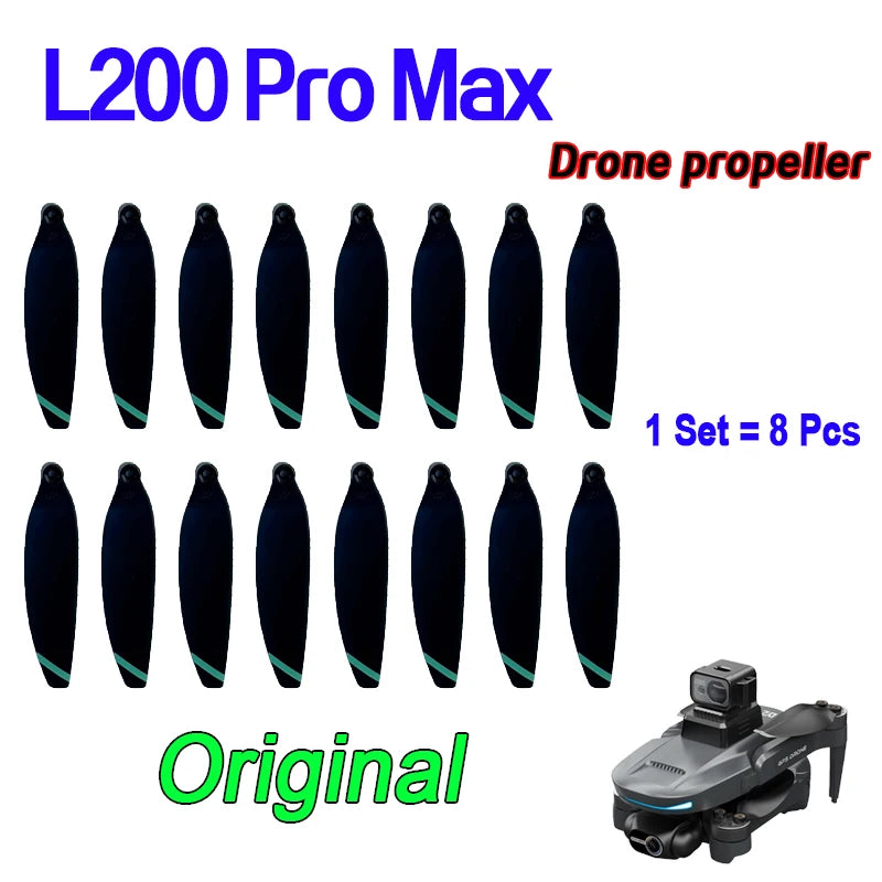 LYZRC Original L200Pro MAX Propellers For L200Pro MAX  Dron Blades Brushless Drone Accessories Parts