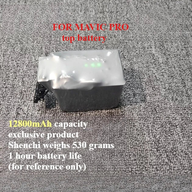 new TOP Large capacity refitting battery 7700mAh /12800mAh for Mavic Pro  40~55m long flight time DIY battery parts