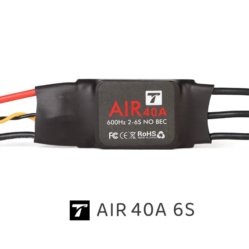 AIR 40A ESC 2-6S T-Motor  Electronic Speed Controller Brushless Motor 600HZ No BEC for Multicopter