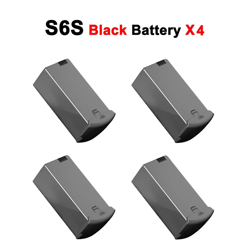 Wholesale Original LSRC S6S Drone Battery 7.4V 1600mAh For S6S MINI Dron Battery Lipo Battery Accessories S6S Parts